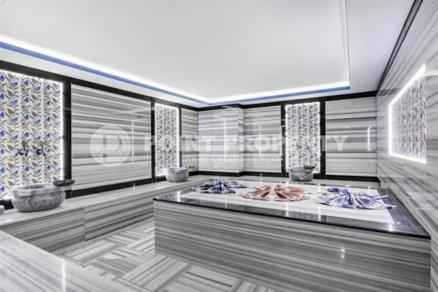 Апартаменты в Махмутларе с двумя спальнями в 500 метрах от побережья-id-8393-фото-15