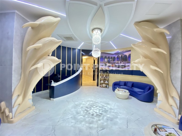 Квартира в элитном проекте Махмутлара всего в 550 метрах от моря-id-8394-фото-13