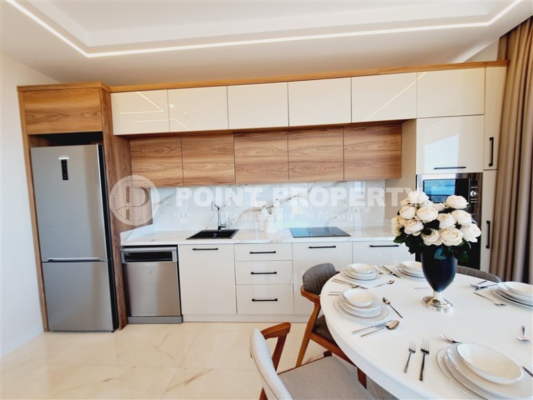 Новый проект в центре Аланьи: дуплексы и квартиры с садом в комплексе с роскошной инфраструктурой-id-8395-photo-14