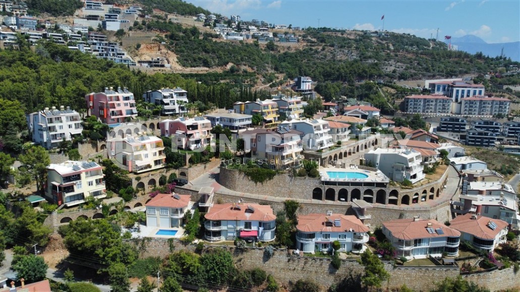 Садовый дуплекс с видами и инфраструктурой в центре Аланьи-id-8404-фото-15