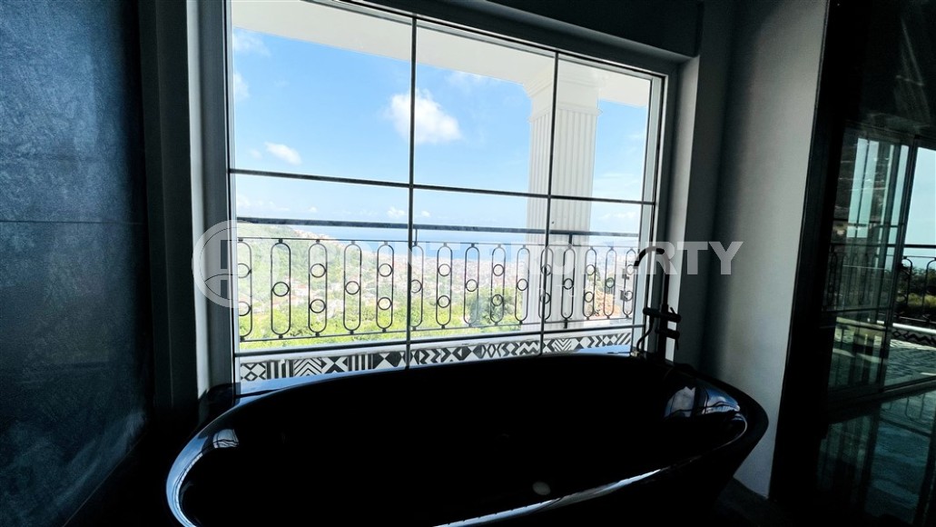 Роскошная триплекс-вилла в центре Аланьи – Тепе-id-8408-фото-16