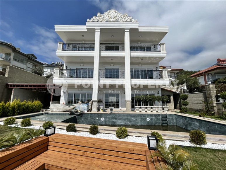 Роскошная триплекс-вилла в центре Аланьи – Тепе-id-8408-фото-27