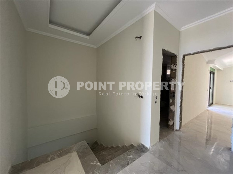 Пентхаус с тремя спальнями, 157м², в новом элитном комплексе в 300м от моря в Каргыджаке, Алания-id-1661-фото-5