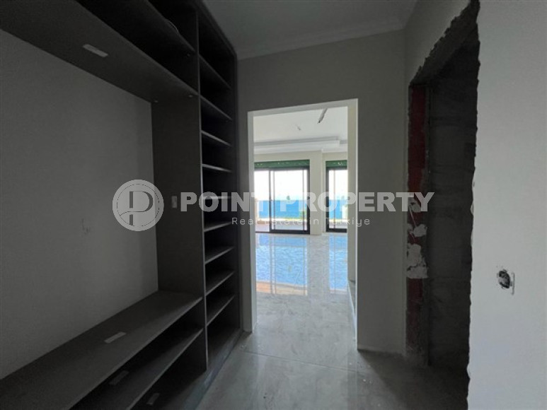 Пентхаус с тремя спальнями, 157м², в новом элитном комплексе в 300м от моря в Каргыджаке, Алания-id-1661-фото-6