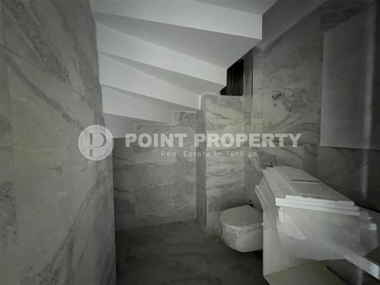 Пентхаус с тремя спальнями, 157м², в новом элитном комплексе в 300м от моря в Каргыджаке, Алания-id-1661-фото-8