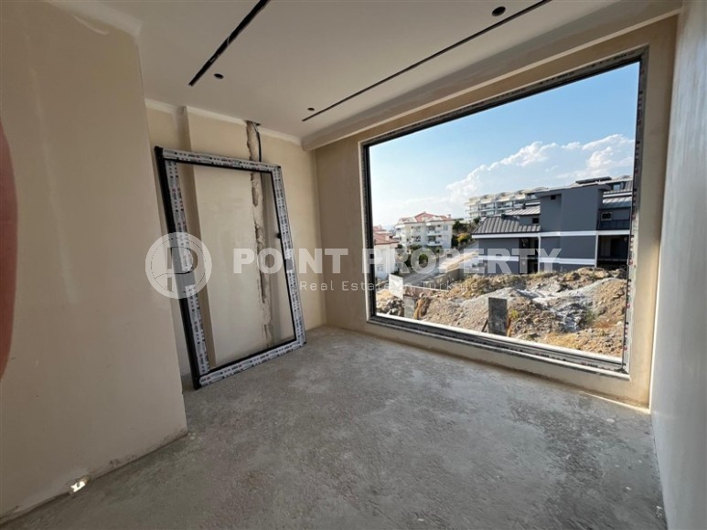 Эксклюзивный проект таунхаусов в 300 метрах от моря в районе Конаклы-id-8412-фото-3