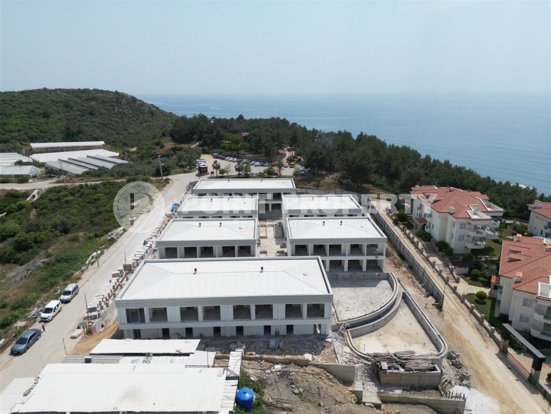 Эксклюзивный проект таунхаусов в 300 метрах от моря в районе Конаклы-id-8412-фото-24