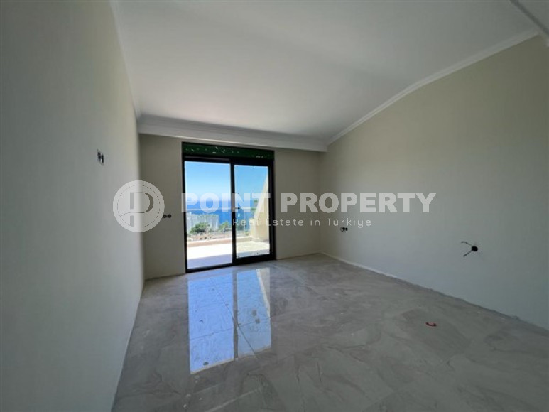 Пентхаус с тремя спальнями, 157м², в новом элитном комплексе в 300м от моря в Каргыджаке, Алания-id-1661-фото-17