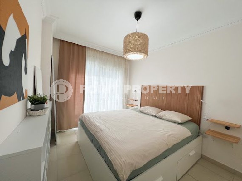 Просторная меблированная квартира вблизи от моря в популярном комплексе в Махмутларе-id-8416-фото-4