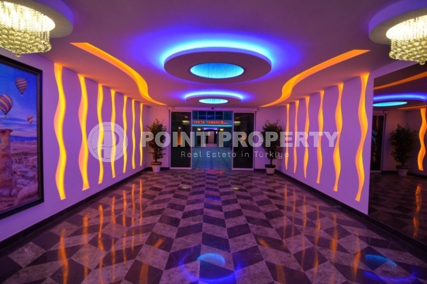 Просторная меблированная квартира вблизи от моря в популярном комплексе в Махмутларе-id-8416-фото-9