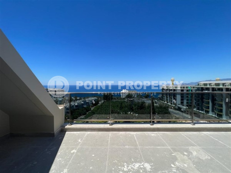 Пентхаус с тремя спальнями, 157м², в новом элитном комплексе в 300м от моря в Каргыджаке, Алания-id-1661-фото-22