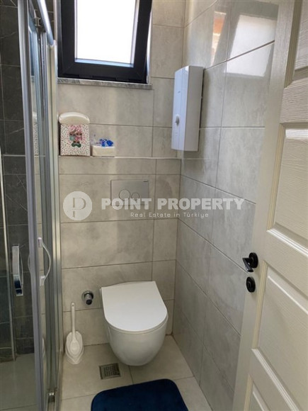 Меблированная двухкомнатная квартира 1+1, в новой резиденции в 250м от моря в районе Кестель, Алания-id-1662-фото-8