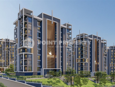 Apartments for sale in a modern residential complex 800 m from the Mediterranean Sea.-id-1006-photo-2