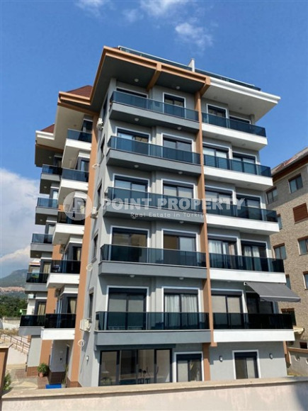 Меблированная двухкомнатная квартира 1+1, в новой резиденции в 250м от моря в районе Кестель, Алания-id-1662-фото-23