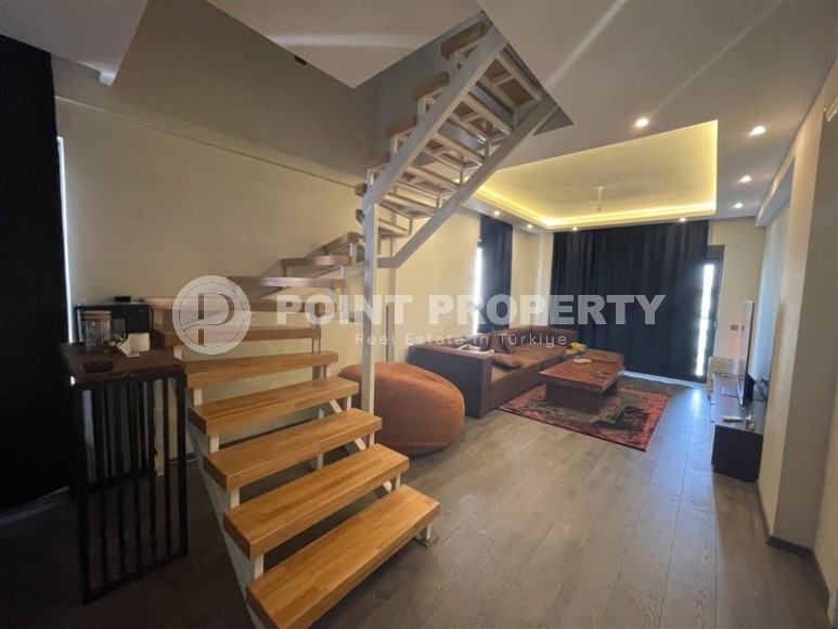 Элитный дуплекс 120 м² в Аланье – Центр, Клеопатра-id-8437-фото-5