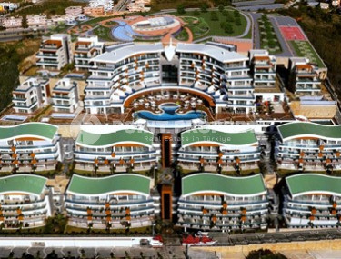 Элитная недвижимость в Алании: шикарная трехэтажная вилла 5+1, 520м², в уникальной резиденции в Конаклы.-id-1663-фото-2