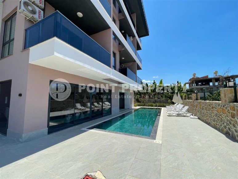 Современная квартира в центре Аланьи, 47 м², 500 м от моря-id-8438-фото-10