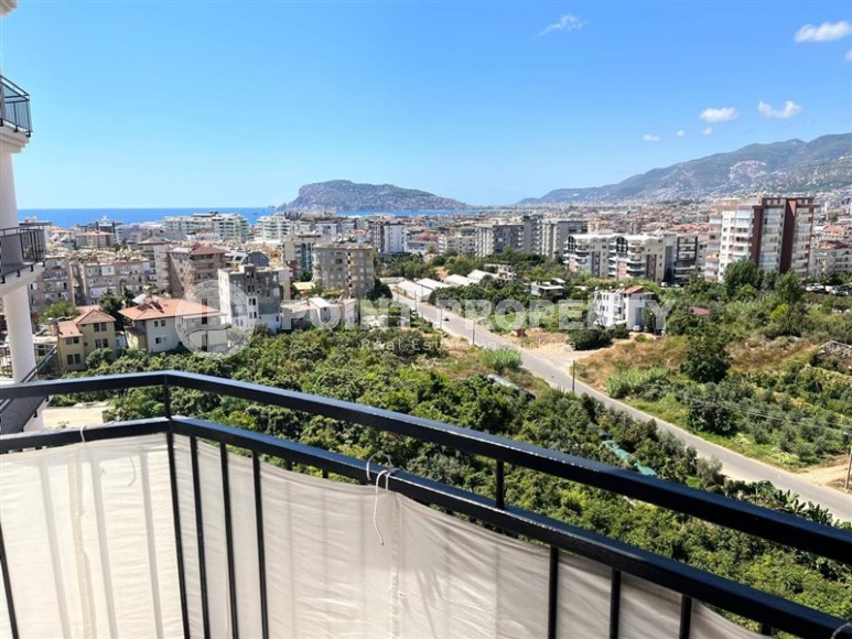 Квартира с красивым видом на горы и крепость Алании-id-8444-фото-12