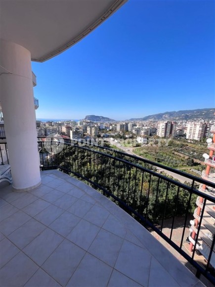 Квартира с красивым видом на горы и крепость Алании-id-8444-фото-14