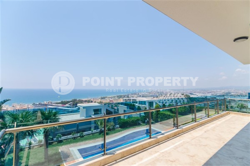 Элитная недвижимость в Алании: шикарная трехэтажная вилла 5+1, 520м², в уникальной резиденции в Конаклы.-id-1663-фото-49