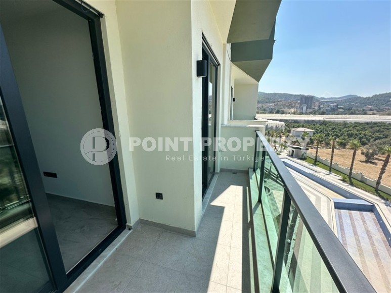 Квартира 1+1 с бытовой техникой в новом комплексе района Демирташ-id-8463-фото-9