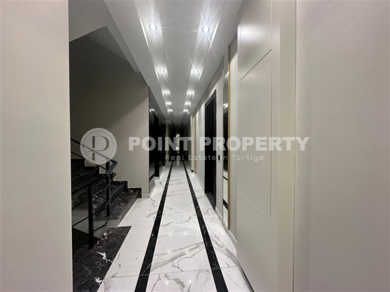 Квартира 1+1 с бытовой техникой в новом комплексе района Демирташ-id-8463-фото-13