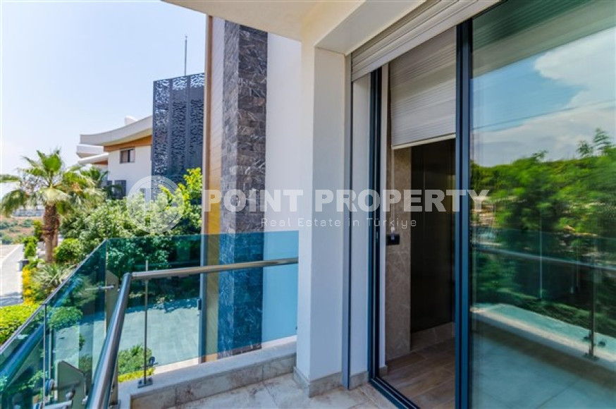 Элитная недвижимость в Алании: шикарная трехэтажная вилла 5+1, 520м², в уникальной резиденции в Конаклы.-id-1663-фото-58