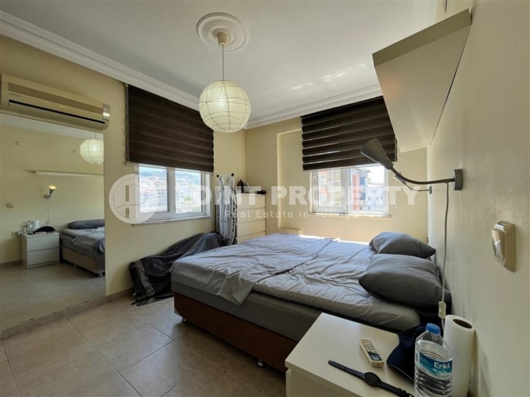 Квартира 1+1 в центре Алании с открытым видам на горы-id-8472-фото-5