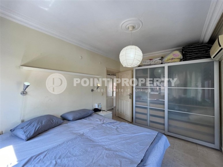 Квартира 1+1 в центре Алании с открытым видам на горы-id-8472-фото-6