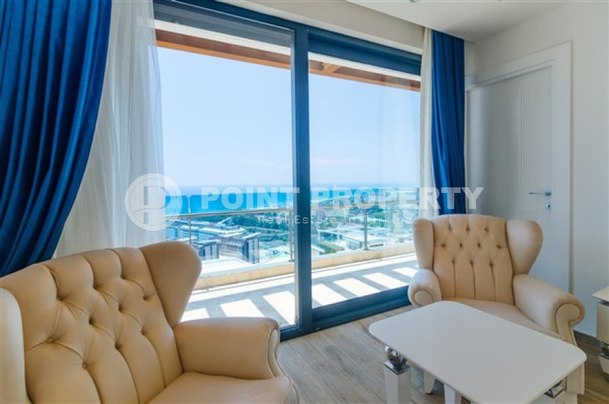 Элитная недвижимость в Алании: шикарная трехэтажная вилла 5+1, 520м², в уникальной резиденции в Конаклы.-id-1663-фото-75