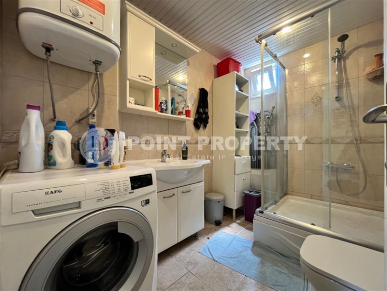 Квартира 1+1 в центре Алании с открытым видам на горы-id-8472-фото-7