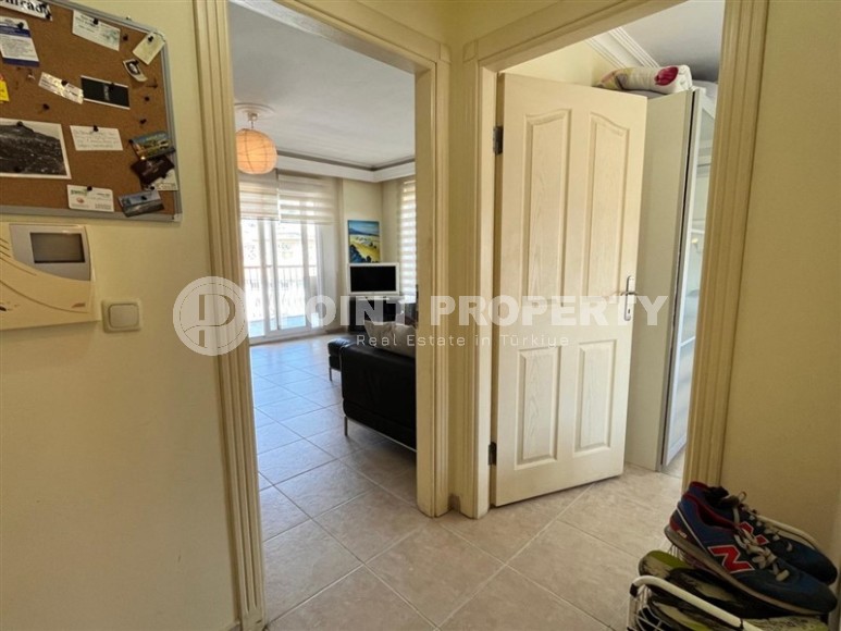 Квартира 1+1 в центре Алании с открытым видам на горы-id-8472-фото-8