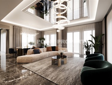 Роскошные виллы в центре Аланьи: новый проект в районе Тепе-id-8473-фото-2