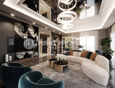 Роскошные виллы в центре Аланьи: новый проект в районе Тепе-id-8473-фото-3