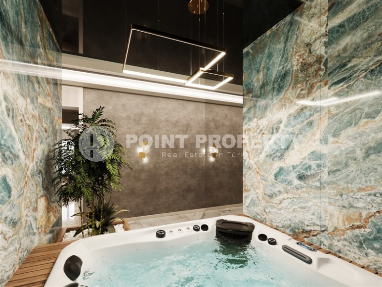 Роскошные виллы в центре Аланьи: новый проект в районе Тепе-id-8473-фото-6