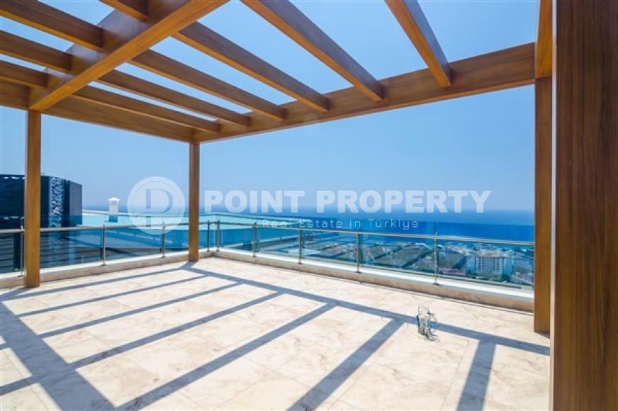 Элитная недвижимость в Алании: шикарная трехэтажная вилла 5+1, 520м², в уникальной резиденции в Конаклы.-id-1663-фото-84