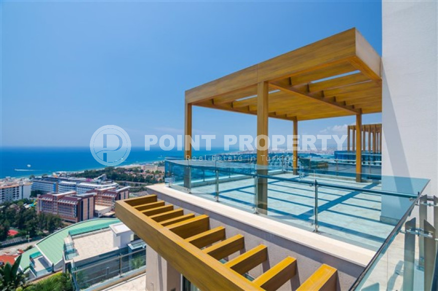 Элитная недвижимость в Алании: шикарная трехэтажная вилла 5+1, 520м², в уникальной резиденции в Конаклы.-id-1663-фото-85