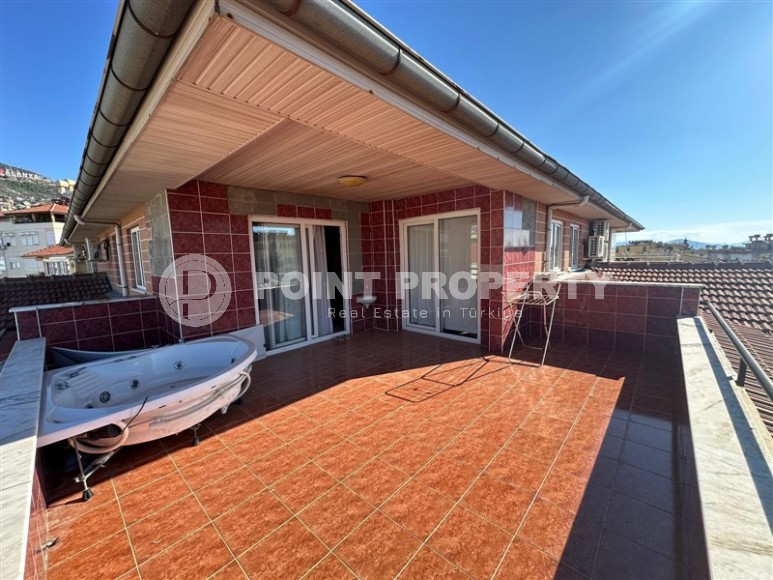 Большая квартира в центре Алании с террасой и джакузи-id-8485-фото-22