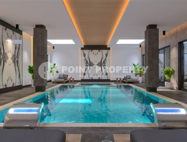 Квартира 1+1, 63м², в комплексе с обширной инфраструктурой на окончательном этапе строительства, в Каргыджаке, Алания-id-1664-фото-5