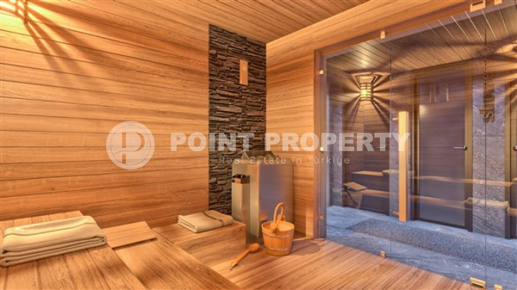 Квартира 1+1, 63м², в комплексе с обширной инфраструктурой на окончательном этапе строительства, в Каргыджаке, Алания-id-1664-фото-8