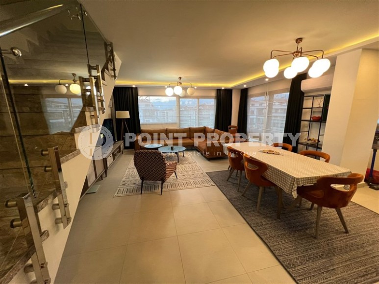 Роскошный дуплекс 210 м², с видом на море на первой береговой линии в Кестеле-id-8489-фото-3