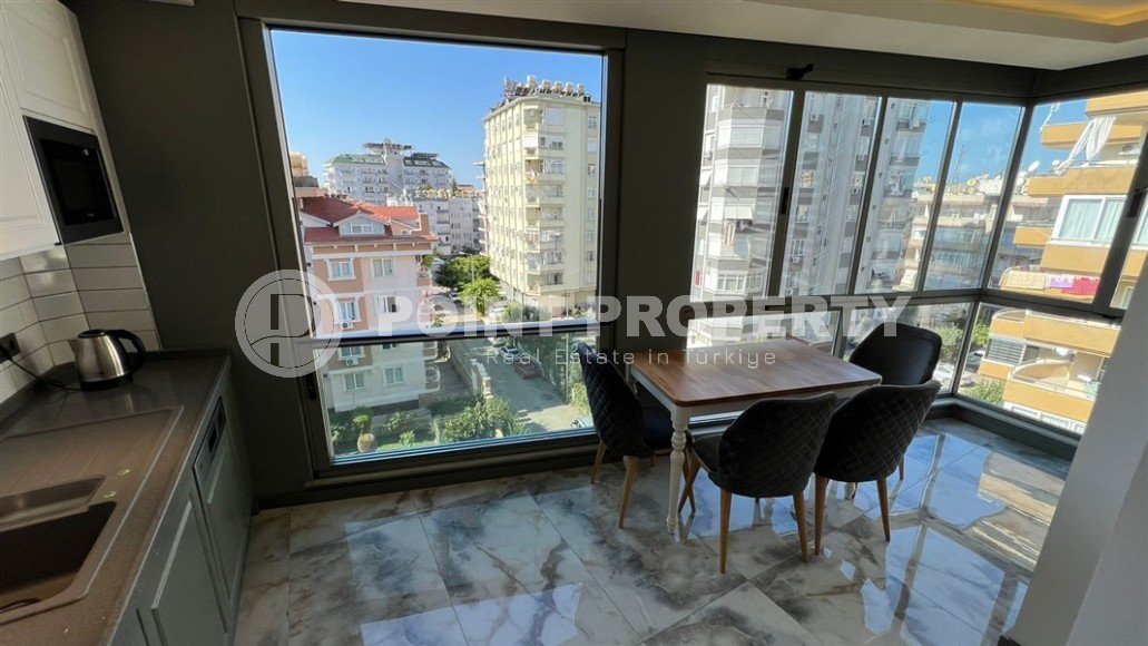 Идеальное жилье в Аланье: стильная квартира 50 м² недалеко от пляжа Клеопатры-id-8494-фото-2