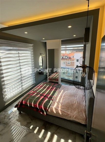 Идеальное жилье в Аланье: стильная квартира 50 м² недалеко от пляжа Клеопатры-id-8494-фото-5