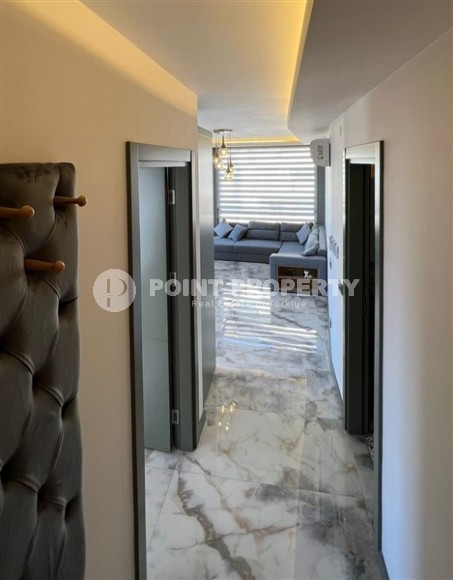 Идеальное жилье в Аланье: стильная квартира 50 м² недалеко от пляжа Клеопатры-id-8494-фото-7