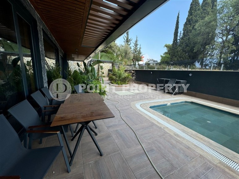 Новая квартира 100 м² с собственным садом в центре Аланьи – Хасбахче-id-8495-фото-11