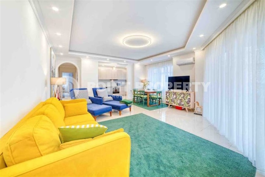 Квартира 2+1 с видом на море и в 50 метрах от пляжа Клеопатры-id-8503-фото-3