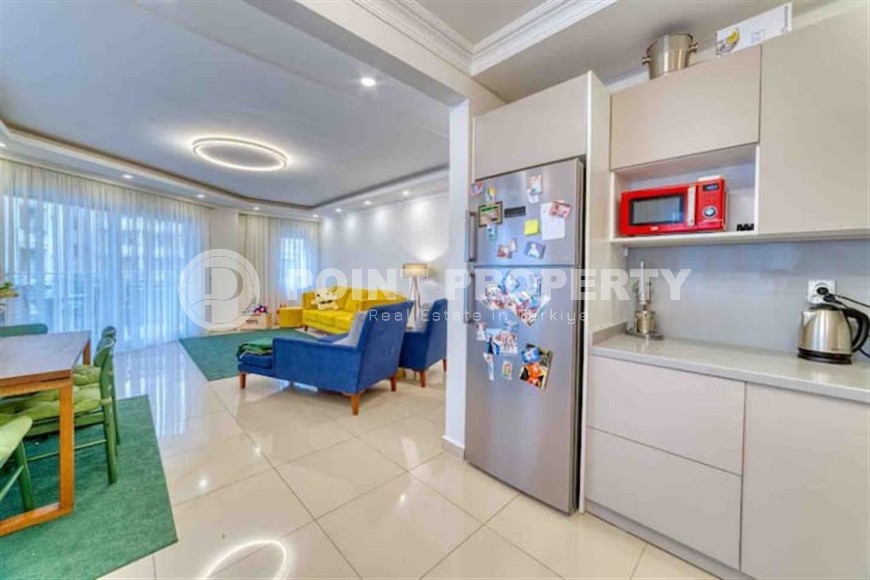 Квартира 2+1 с видом на море и в 50 метрах от пляжа Клеопатры-id-8503-фото-6