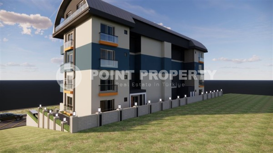 One bedroom apartment, 51m² in a residence under construction, at the foot of the mountains in Mahmutlar, Alanya-id-1665-photo-8