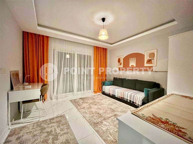 Просторная  квартира 1+1 в комплексе с бассейном 80кв.м.-id-8506-фото-4