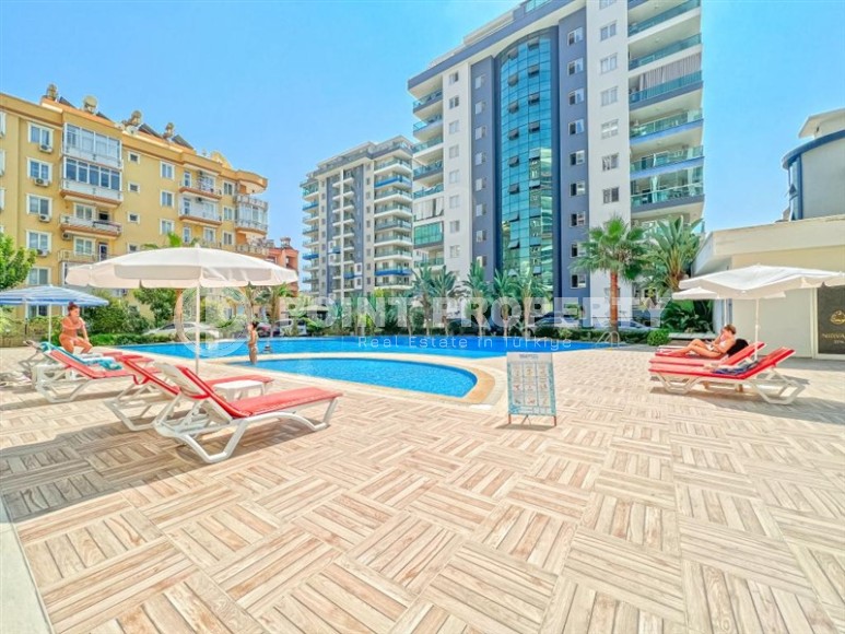 Просторная  квартира 1+1 в комплексе с бассейном 80кв.м.-id-8506-фото-17